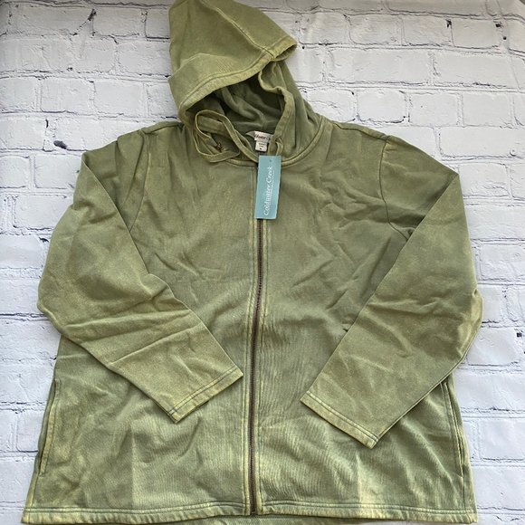 Coldwater Creek Tops - Coldwater Creek Solid Everyday Easy Hoodie